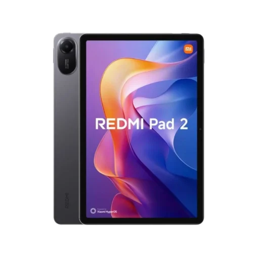 Cod.128 Tablet REDMI Pad 2 / Helio G100-Ultra / 11" WQXGA (2560x1600) 90Hz / 4GB RAM, 128GB Alm. Exp. MicroSD (hasta 2TB) / Android 15 / Wi-Fi 5, BT 5.3 / Cam. post. 8MP, front. 5MP / Bat. 9000 mAh / Gris Grafito