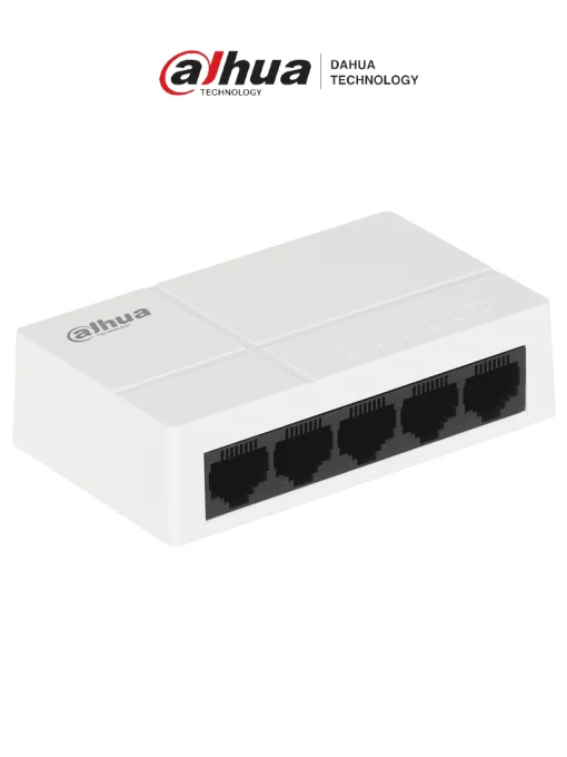 Cod. 122 Switch Gigabit DAHUA DH-PFS3005-5GT-L / 5*Puertos 10/100/1000 Mbps / Plug &amp; play