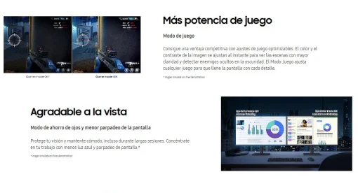 Cod. 122 Monitor Empresarial Esencial SAMSUNG (S30GD) 27.0" FHD 100Hz, IPS / Dise&ntilde;o Super-Slim / HDMI, VGA / Modo juego / Modo protecci&oacute;n ocular / Soporte inclinable / compatible VESA