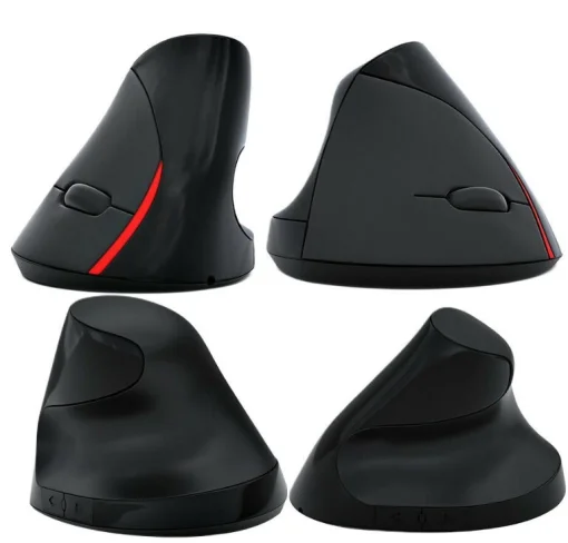 Cod. W:156 Mouse vertical Wireless Ergonomico con batería Recargable