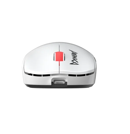Cod. K:265 Mouse MONKA PRIME G997W Tri-modo Wireless (2.4G &amp; BT 5.1) + cable / 26.000 DPI / tasa sondeo 4K / Chip PixArt PAW3395 / 6 botones programables / Peso (53g) / 100% PTFE (pie) / Bat. 300mAh(hasta 60H) / Dedicado: P/Gamer PRO/Usuario PRO