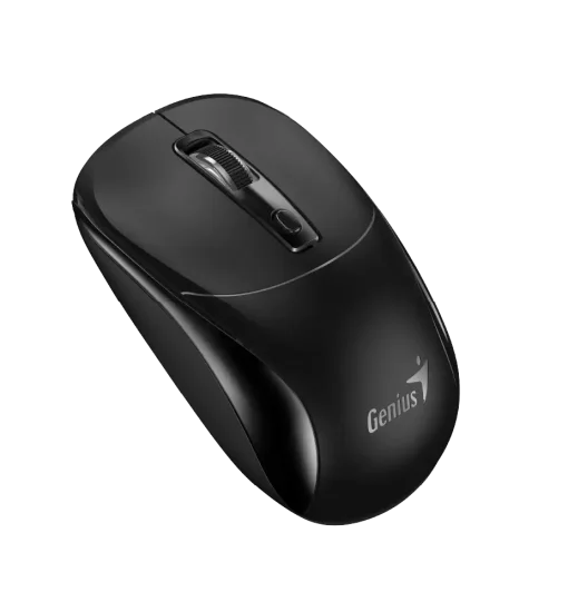 Cod. 300 Mouse Genius Wireless NX-7123 / Bot&oacute;n Copilot AI / 2.4G USB-A / 4 Botones / 1200DPI / Negro