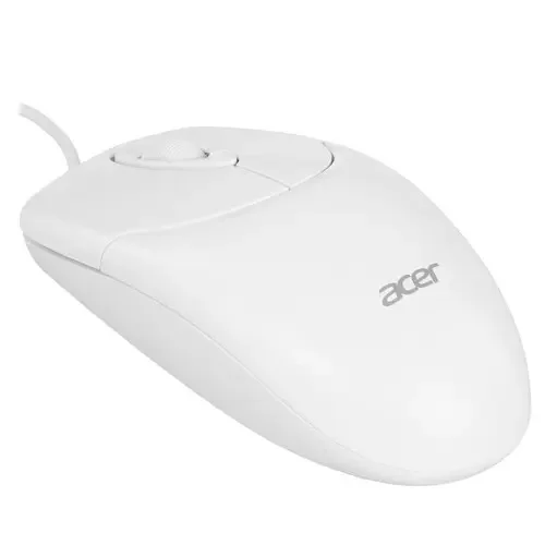 Cod. 294  Mouse ACER OMW316 Office / 3 botones / &Oacute;ptico 1200DPI / ergon&oacute;mico / Plug &amp; Play / Cable 1.5 m, USB