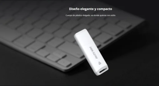 Cod. 233  Flash Memory HIKSEMI CAP M220P 16GB / USB 2.0 / Blanca