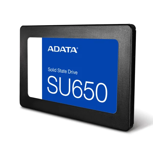 Cod. S:349 SSD ADATA Ultimate SU650 240GB / 3D NAND / 2.5&quot; / SATA 6Gb/s / Escritura 520 MB/s y 450 MB/s Lectura