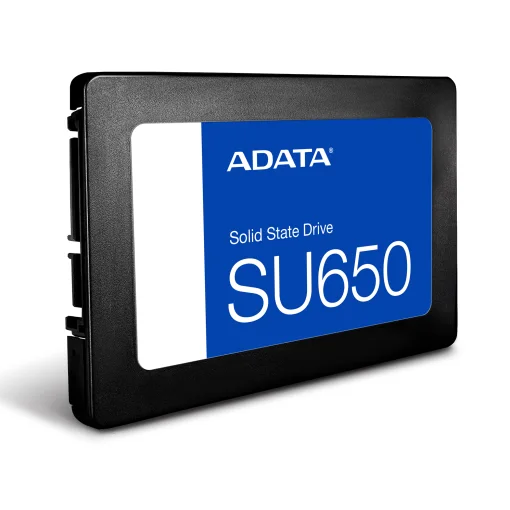Cod. S:349 SSD ADATA Ultimate SU650 240GB / 3D NAND / 2.5&quot; / SATA 6Gb/s / Escritura 520 MB/s y 450 MB/s Lectura