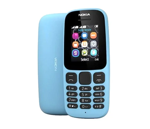 Cod. 322 NOKIA 106 Dual SIM 2G (TA-1114) / 1.8" Display / Bat. larga duraci&oacute;n (15.7H conversaci&oacute;n) / Alm. 2000 contactos / LED touch, Radio FM, juegos integrados / Light Blue