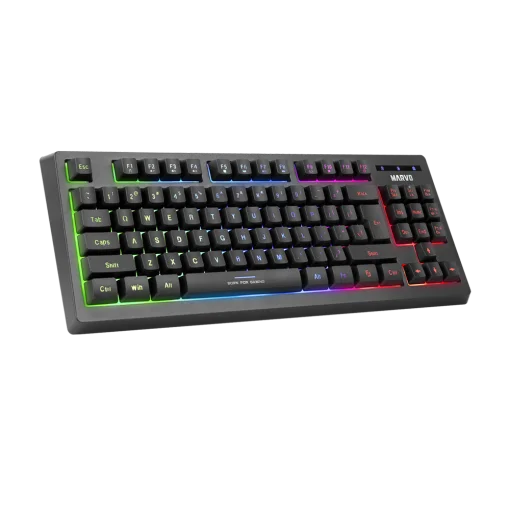 Cod. 179 Combo Gaming MARVO Loot 30 (CM310) 3 en 1 (Teclado Retroiluminado de 3 colores + Mouse 7 botones programables, RGB + Mouse pad antideslizante resistente) / USB /1.6mt. / Espa&ntilde;ol