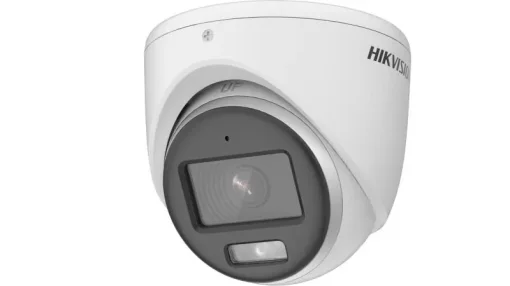 Cod. 261 Cámara con Micrófono Integrado HIKVISION ColorVU DS-2CE70DF0T-MFS / 2 MP / Imágenes a color 24horas / Tipo Domo / 3D DNR / Iluminación Inteligente 20 metros / Metal / IP67 / DC 12V