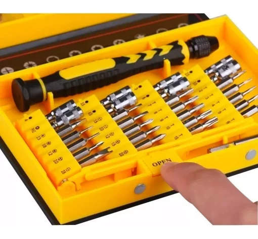 Cod. 199 Kit de Herramientas P/celulares, camaras, laptops etc. K.1252-38PCS