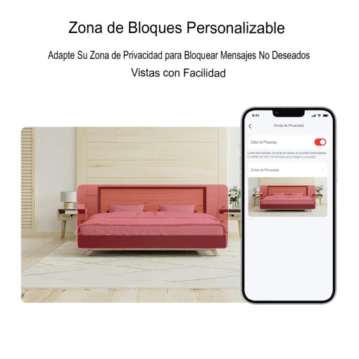 Cod. 399 Cámara Smart Mercusys MC210 360º 2K 3MP / Detección y seguimiento de movimiento / vista nocturna hasta 12 m / Audio bidireccional / zona de privacidad / Soporta MicroSD (hasta 512GB) / compatible con Asist. Google y Amazon Alexa.