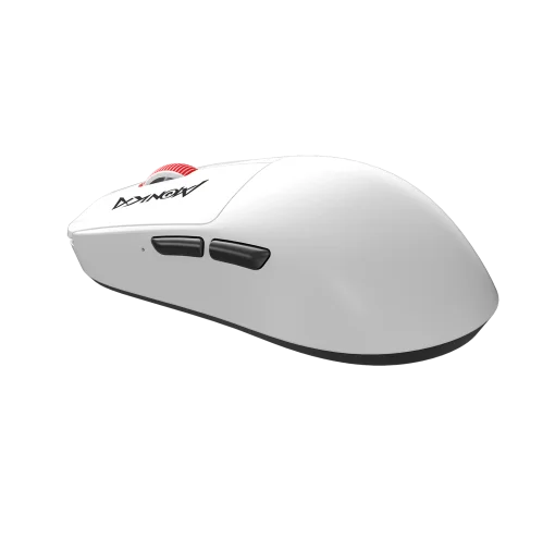 Cod. K:265 Mouse MONKA PRIME G997W Tri-modo Wireless (2.4G &amp; BT 5.1) + cable / 26.000 DPI / tasa sondeo 4K / Chip PixArt PAW3395 / 6 botones programables / Peso (53g) / 100% PTFE (pie) / Bat. 300mAh(hasta 60H) / Dedicado: P/Gamer PRO/Usuario PRO