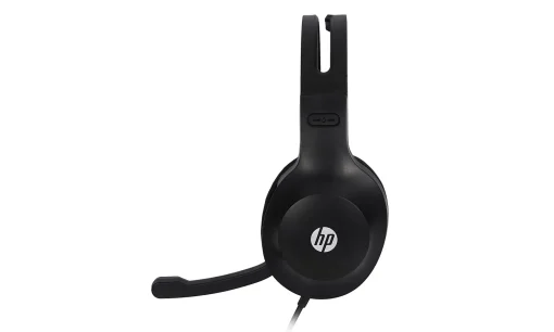 Cod. H:117 Headphone HP DHH-1601 BK Est&eacute;reo / control vol. / Micr&oacute;fono / Interfaz: 1*jack 3.5mm / Cable 2 M