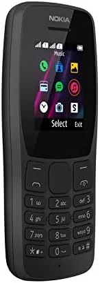 Cod. 287  NOKIA 110 Dual SIM (TA-1192) / 1.77&quot; Display / 800mAh (14 horas conversación) / Radio FM / reproducción de Musica/Vídeo/Juegos / Black