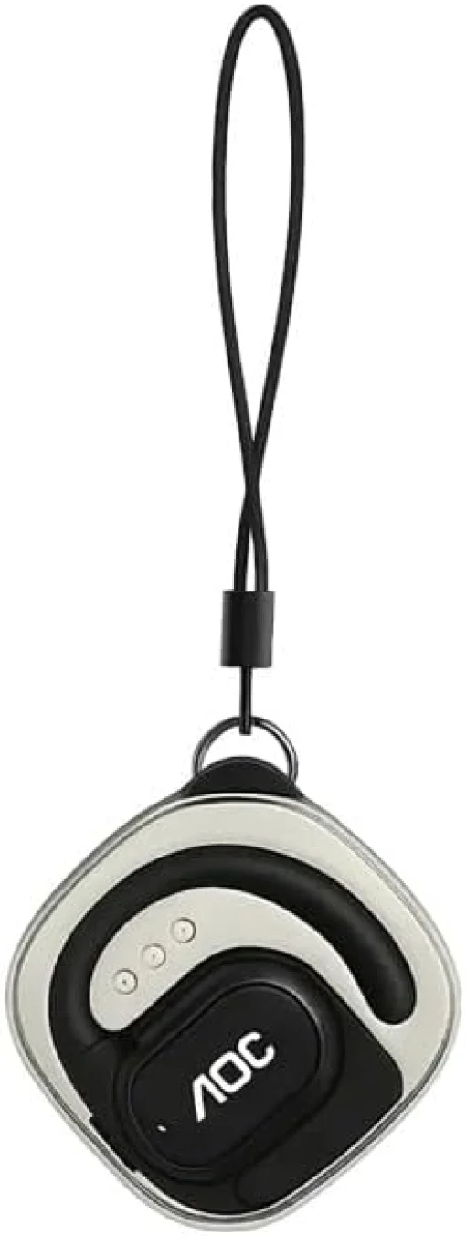 Cod. 129 Aud&iacute;fonos deportivos AOC ACD3501BK / Bluetooth&reg; 5.4 / clip-on (Ajuste seguro P/correr, ejercicio) / Touch Intelligent / LLamadas claras (ENC) / Bat. 250mAh, USB-C