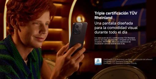 Cod. 314 Xiaomi Redmi 15C / 256GB Rom / 4GB Ram (8GB exten.) / Helio G81-Ultra / 6.9" HD+ 120Hz / Cam. Dual 50MP con AI + 8MP Frontal / Bat. 6.000 mAh Carga r&aacute;pida 33W / IP64 / USB-C / Negro ocaso