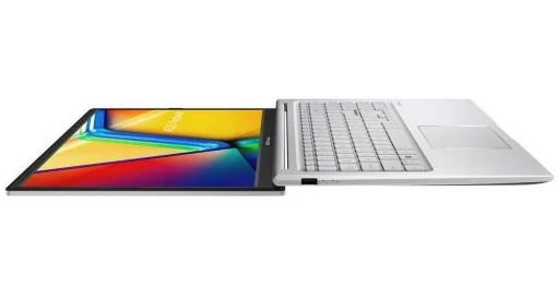 Cod. 1758 ASUS VivoBook 15 F1504VA /  Intel® Core™ i7-1355U 13va Gen. ( hasta 5,0 GHz, 10 núcleos, 12 subprocesos) / 16GB / 1 TB NVMe™ SSD / 15.6&quot; Táctil FHD / Windows 11 / Wi-Fi 6 AX &amp; BT 5.3 / Teclado Retroiluminado alfanumérico / Cool Silver