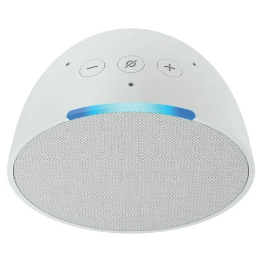 Cod. A:153 Parlante Smart Amazon Echo Pop / Control por voz con Alexa / compacto y Sonido definido 1.95" / Blanco