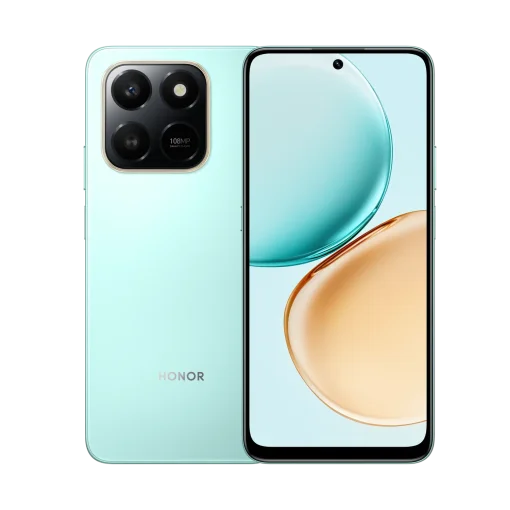 Cod. 327 HONOR X7d / 256GB Rom / 8GB Ram / LTE (Dual SIM) / 6.77" HD+ 120 Hz / Cam. 108MP con AI, 8MP Frontal / MagicOS 9 (Android 15) / Bot&oacute;n AI / Resistencia al agua IP65 y caidas SGS / Bat. celda dual 6.500 mAh / Azul Cian>