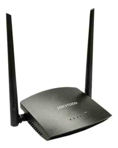 Cod. 149 Router Wi-Fi 4 HIKVISION WR3N / 2,4 GHz: 300Mbps / 4*Puertos 10/100Mbps / 2x Antenas 5dBi, MIMO / Multimodo (Access Point, Extersor de Rango, WISP)