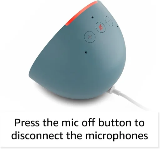 Cod. A:151 Parlante Smart Amazon Echo Pop / Control por voz con Alexa / compacto y Sonido definido 1.95&quot; / Lavanda