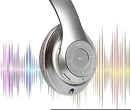 Cod. 022 Audifonos Bluetooth 4.0 Tipo Diadema TM-047/Sonido Stereo/Manos Libre/Ranura para tarjetas TF/radio FM/Puerto AUX