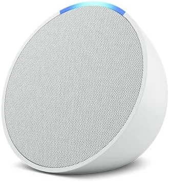 Cod. A:153 Parlante Smart Amazon Echo Pop / Control por voz con Alexa / compacto y Sonido definido 1.95" / Blanco