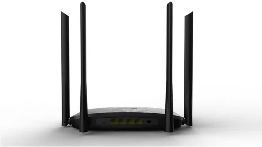 Cod. 150  Router Wi-Fi 5 AC1200 HIKVISION WR12C / 1.2Gbps (5GHz@867 Mbps, 2.4GHz@300 Mbps) / 3*P/LAN y 1* P/WAN / 4x Antenas 5dBi, MIMO / Beamforming / Multimodo (Access Point, Extersor de Rango, WISP
