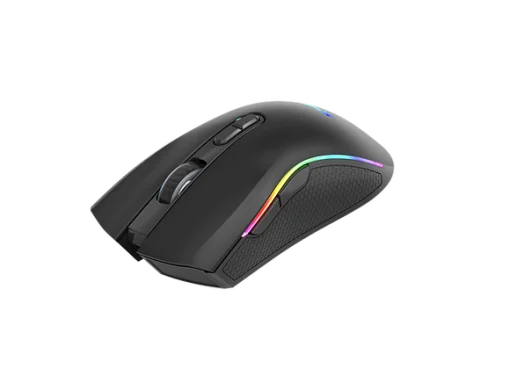Cod. 289 Mouse XTRIKE-ME GM-314 BK / 7200 DPI / Driver Programable / Iluminación RGB (efectos dinamicos) / USB, Cable:1.5 mt. / 7 botones / Negro