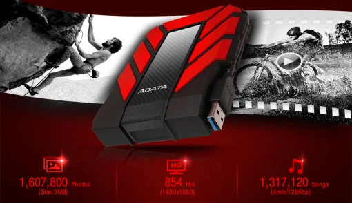 Cod. 323 Disco Duro Externo ADATA HD710 Pro 4TB / USB 3.2 / Mac OS/Linux/Windows / a prueba de agua, polvo e impermeabilidad / Antigolpe (MIL-STD-810G)