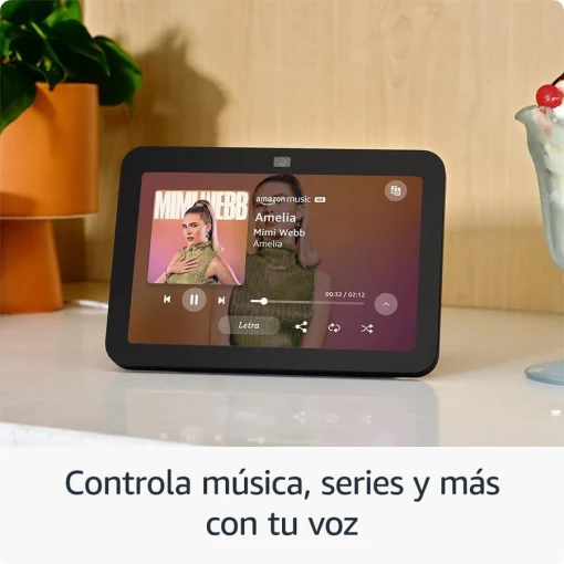 Cod. 227 Pantalla Smart Amazon Echo Show 8 (3ra. Gen.) con Alexa / 8,0" T&aacute;ctil HD 1280x800 / 2*Parlantes 2.0&rdquo; est&eacute;reo (audio espacial, hub de Smart Home y Alexa) / C&aacute;mara 13MP / Wifi / Bluetooth / Color Blanco glaciar