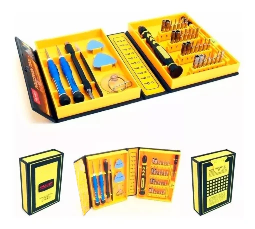 Cod. 199 Kit de Herramientas P/celulares, camaras, laptops etc. K.1252-38PCS