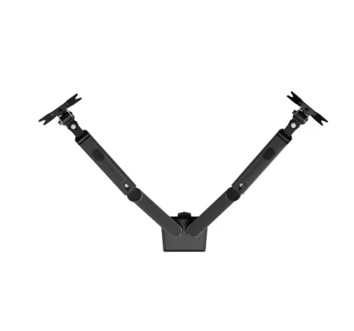 Cod. 1138 Soporte P/ 2*Monitores MARVO Cargo 220 (HZ-22B) 15" a 32" / 9kg x brazo / &nbsp;Inclinaci&oacute;n +90&deg;~ &ndash;85, Giro 180&deg;, rotacion 360&deg; / Ajustable en mesa, abrazadera tipo C