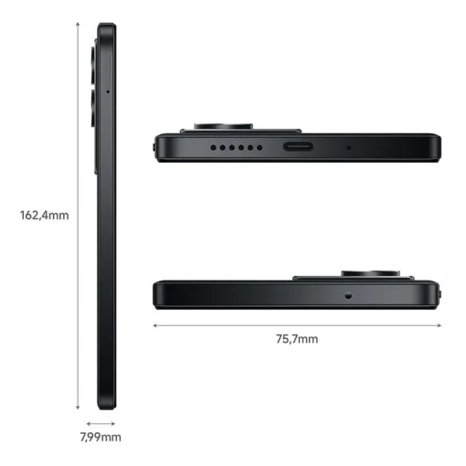 Cod. 315  Xiaomi Redmi 15 / 256GB Rom / 8GB Ram (16GB exten.) / Snapdragon&reg; 685 / 6.9" FHD+ 144Hz / Cam. Dual 50MP con AI + 8MP Frontal / Bat. 7.000 mAh Carga r&aacute;pida 33W / IP64 / USB-C / Negro