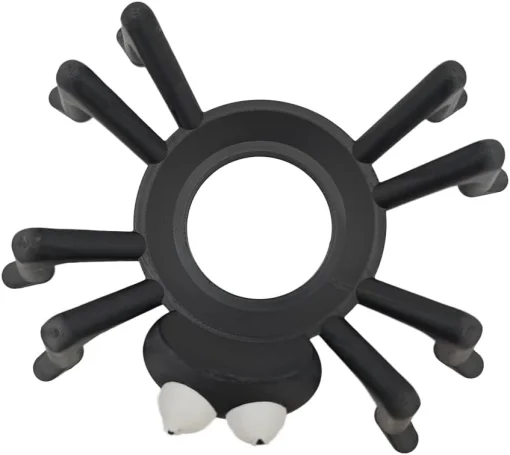 Cod. 1186 Soporte P/Alexa Echo Dot 4&ordf;/5&ordf; generaci&oacute;n / Forma de ara&ntilde;a ( ojos negro)