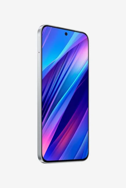 Cod. 281  Infinix HOT 60 Pro / 6.78&quot; 1.5K AMOLED 144Hz / Ram 8GB (16GB exten.) / 256GB Alm. / Helio G200 / XOS 15.1 Android 15 / Cam. 50MP + 13MP Frontal / NFC / Sensor de huellas / Bat. 5160mAh, Carga rápida 45W / Titanium Silver