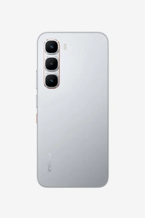 Cod. 281  Infinix HOT 60 Pro / 6.78&quot; 1.5K AMOLED 144Hz / Ram 8GB (16GB exten.) / 256GB Alm. / Helio G200 / XOS 15.1 Android 15 / Cam. 50MP + 13MP Frontal / NFC / Sensor de huellas / Bat. 5160mAh, Carga rápida 45W / Titanium Silver