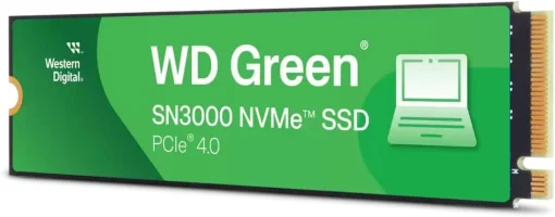 Cod. 530 SSD WD Green&trade; SN3000 M.2 1TB / 5.000MB/s Lectura y escritura 4.200MB/s / 2280 / PCIe Gen4 x4, NVMe&trade;