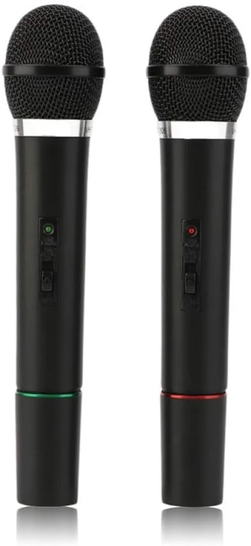 Cod.275 Micrófonos Wireless Professional/para karaoke/base+2 mic