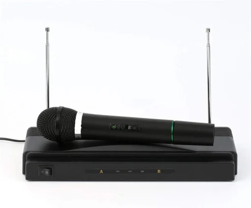 Cod.275 Micrófonos Wireless Professional/para karaoke/base+2 mic