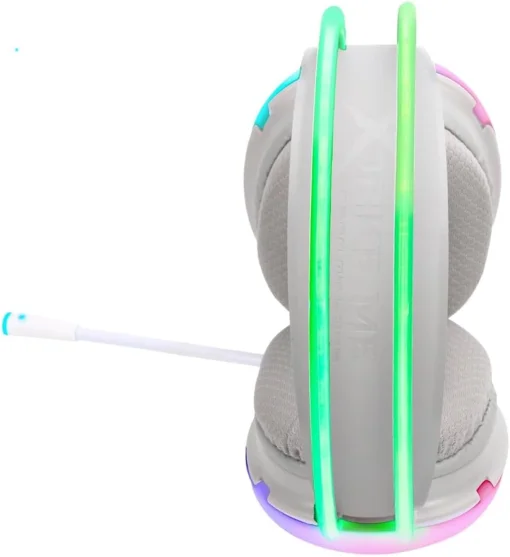 Cod. X:103 Headphone XTRIKE ME GH-511 / Iluminación RGB translúcidos en diadema y bocinas / Micrófono omnidireccional / Control de Volumen / 1*jack 3.5mm + USB(LuzLED) / Cable 2.05 m