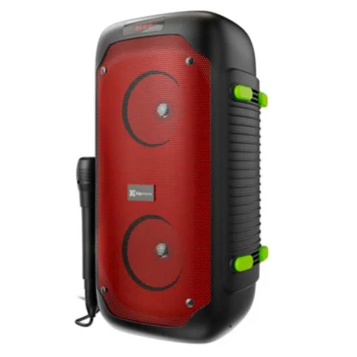 Cod. 241 Parlante Klip Xtreme BoomFire KLS-100 / 1200 Watts (RMS 80W) / 2x bajos 4&quot; / TWS, Bluetooth® V5.0 / Bat. litio 4000mAh / Luces LED flameantes multicolor