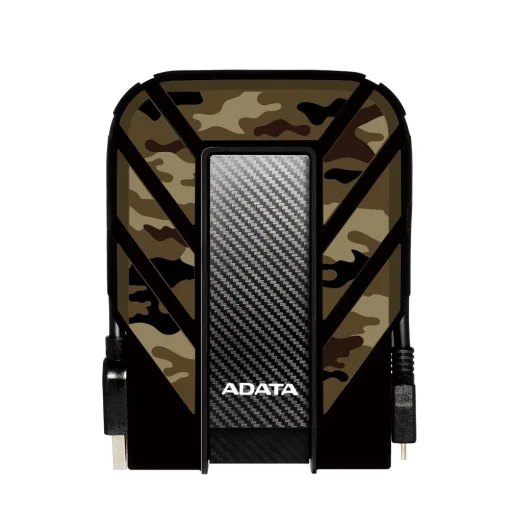 Cod. X:289 Disco Duro Externo ADATA HD710M Pro 2TB Camuflaje /USB 3.2 Gen1/Mac OS/Linux/Windows 10/ a prueba de agua, polvo e impermeabilidad /Antigolpe