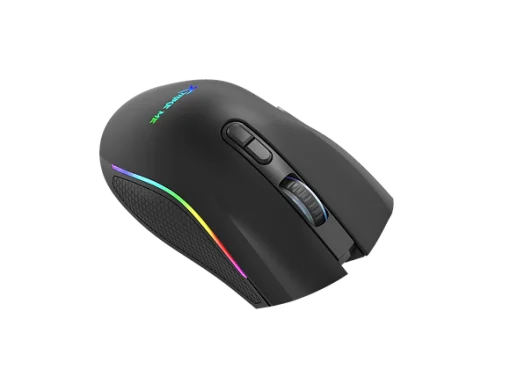 Cod. 289 Mouse XTRIKE-ME GM-314 BK / 7200 DPI / Driver Programable / Iluminación RGB (efectos dinamicos) / USB, Cable:1.5 mt. / 7 botones / Negro