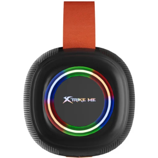 Cod. 247 Parlante Bluetooth Xtrike Me SK-301 / 8W / LED-RGB / Lector USB y MicroSD (32GB max) / USB-C, Batería integrada 1200mAh