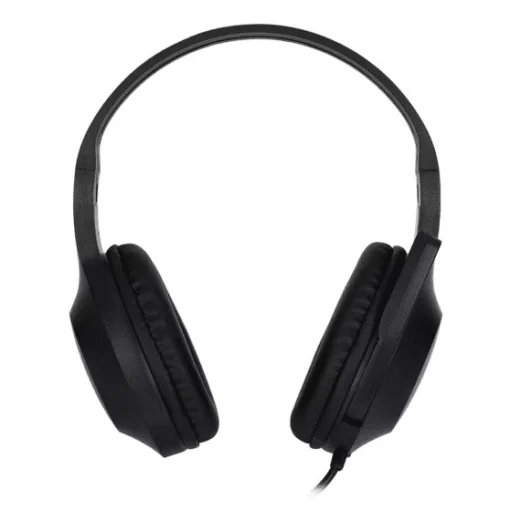 Cod. H:117 Headphone HP DHH-1601 BK Est&eacute;reo / control vol. / Micr&oacute;fono / Interfaz: 1*jack 3.5mm / Cable 2 M