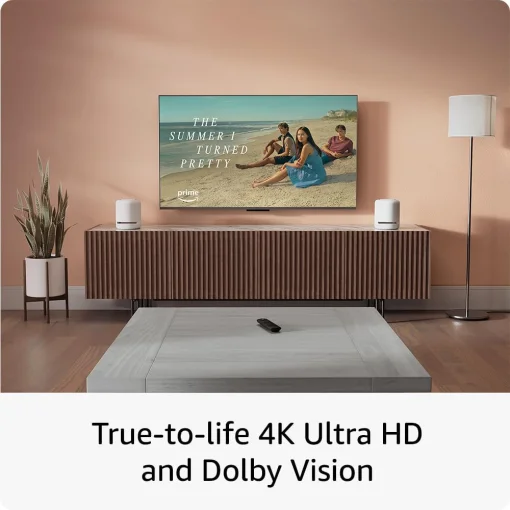 Cod. 963 Fire TV Stick 4K Ultra HD (2da. Gen.)&nbsp;con control remoto Alexa 3ra. Gen. / Wi-Fi 6 AX / Dolby Vision, HDR10+ / Audio dolby atmos / CPU 1.7GHz, GPU 650MHz / 2GB Ram, 8GB Alm.