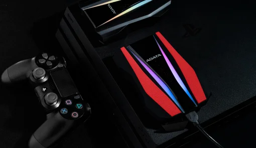 Cod. 537 Disco Duro Externo ADATA HD770G 1TB / USB 3.2 / &nbsp; 2*tiras RGB&nbsp; / Mac OS/Linux/Windows / a prueba de agua, polvo e impermeabilidad / IP68, Antigolpe (MIL-STD-810G)