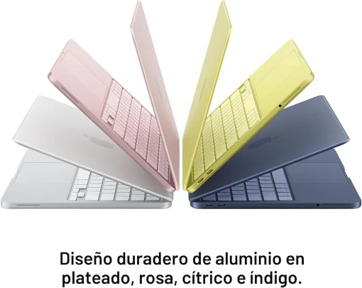 Cod. 1826  Apple MacBook Neo 2026 (MHFA4LL/A) / Chip&nbsp;A18&nbsp;Pro (IA &amp; Apple Intelligence) / 8GB RAM / 256 SSD / 13" Liquid Retina IPS (nativa: 2408 x 1506) / Teclado Magic Ingl&eacute;s / C&aacute;mara FaceTime HD 1080p / Hasta 16 Horas de Autonom&iacute;a / Silver