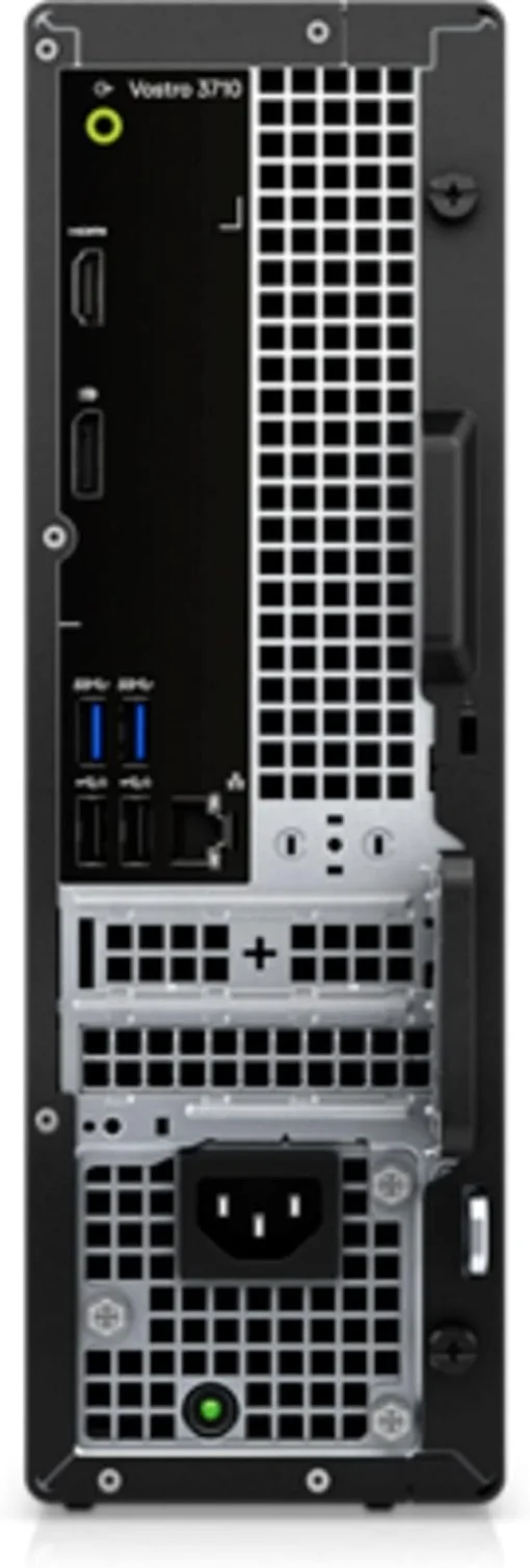 Cod. 240 CPU Dell Vostro 3710 SFF/ Intel&reg; Core&trade; i7-12700 12va Gen. / Intel UHD Graphics 770 / 8GB DDR4-3200MHz / 1TB HDD / Windows 11 Pro / Wi-Fi AC + Bluetooth&reg; / Incluye: Teclado &amp; mouse &oacute;ptico / Black